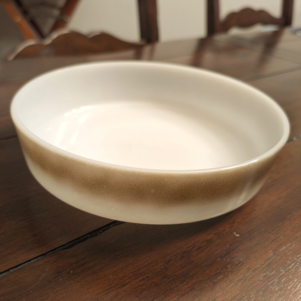 Vintage Fire King Mesa Moss 8" Round Bowl